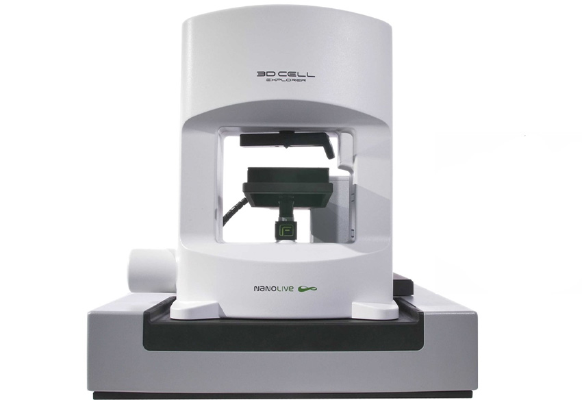 Mikroskop holograficzny firmy Nanolive