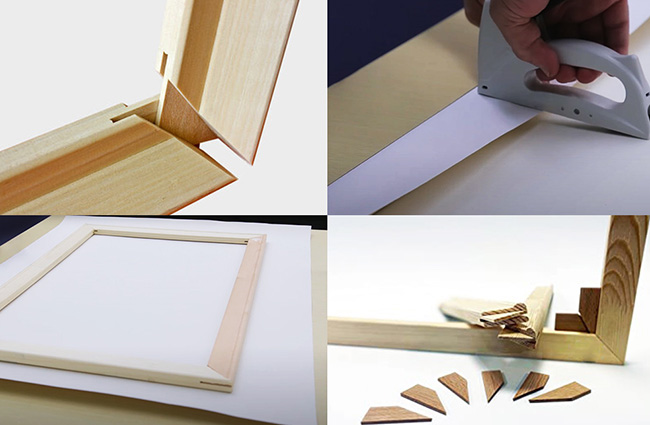 Jak zamontować płótno na blejtramie?