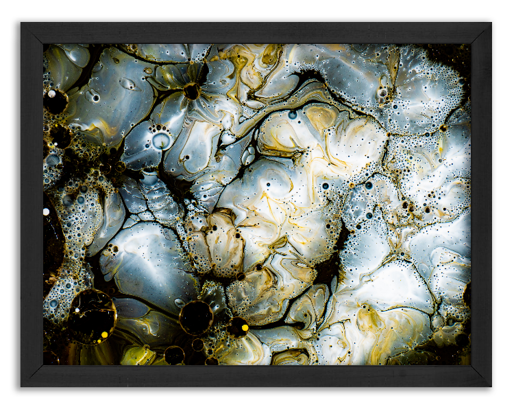 Artistic mixing of watercolor paints