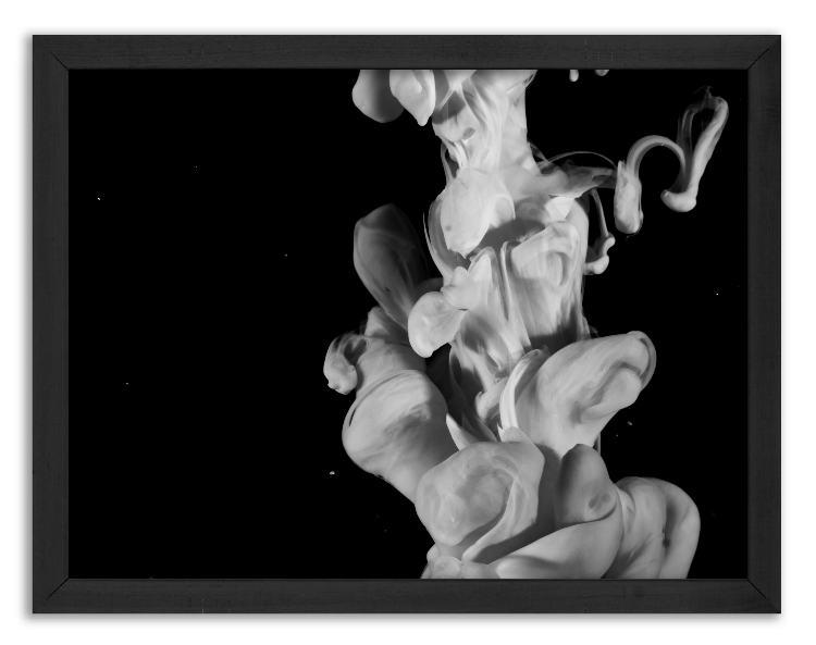 Artistic mixing of watercolor paints