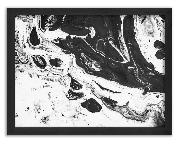 Artistic mixing of watercolor paints