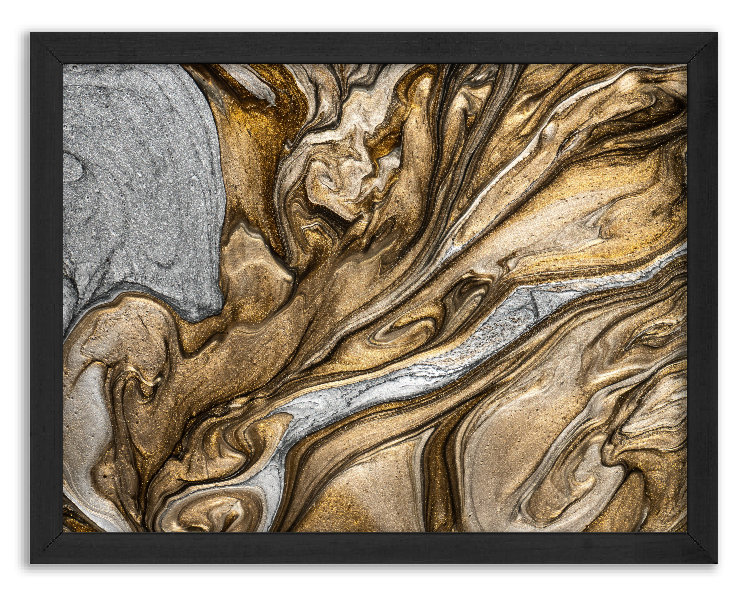 Artistic mixing of watercolor paints