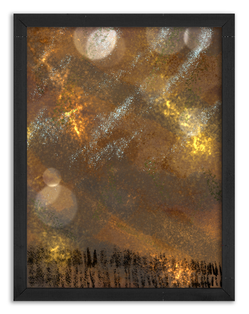 Abstrakcyjny pożar lasu