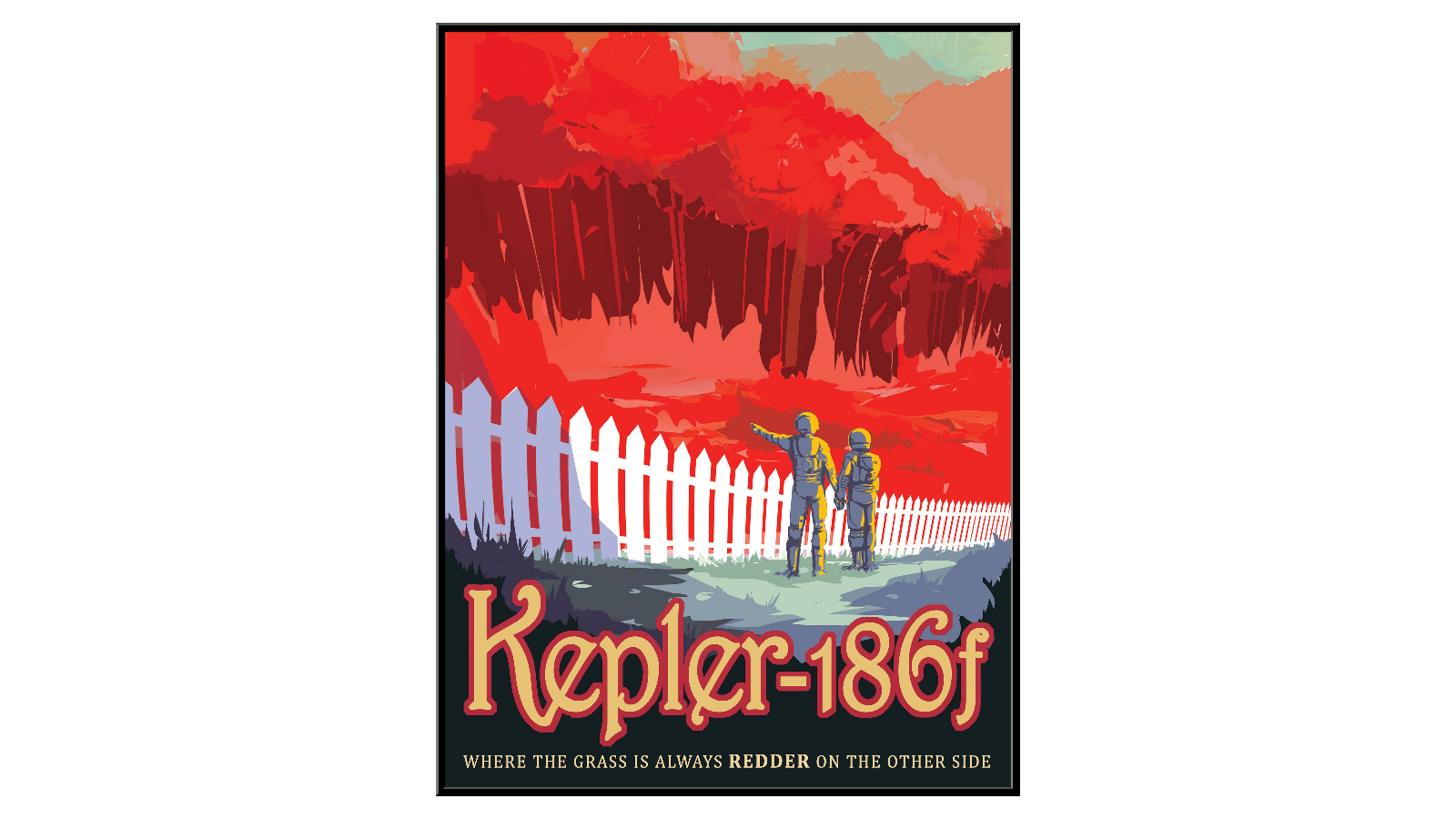 Kepler-186f - Where the grass is always redder on the other side