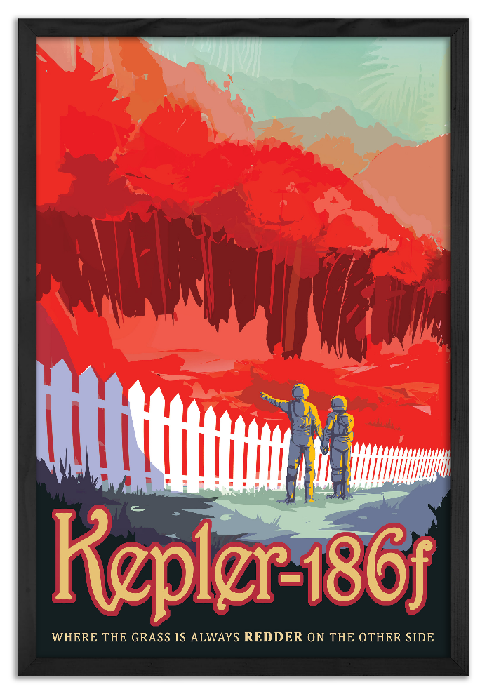 Kepler-186f - Where the grass is always redder on the other side