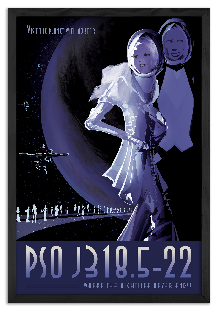 PSO J318.5-22 - Where the nightlife never ends