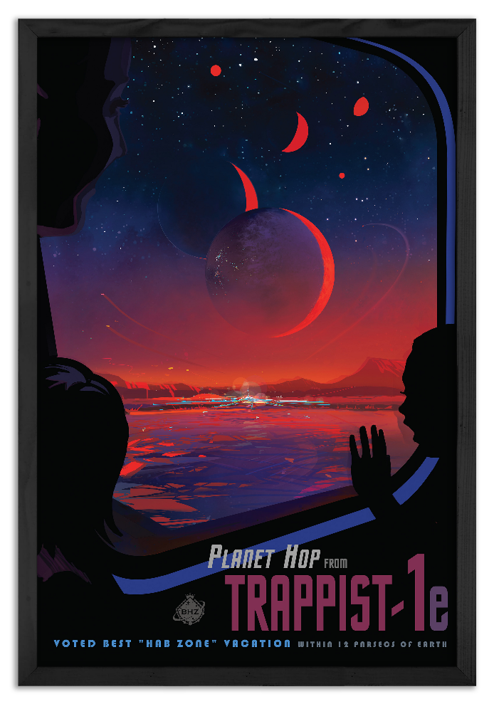 TRAPPIST-1e - Voted best „Hab Zone” vacation
