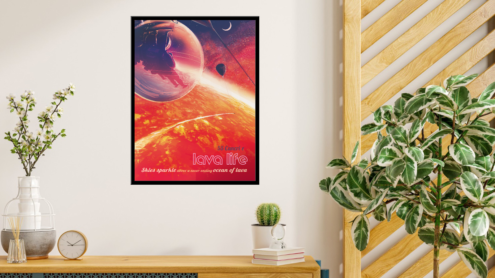 55 Cancri e - lava life