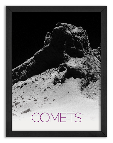 Comet 67P - rocks