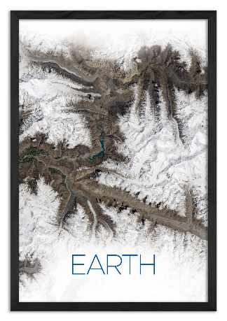 Earth - glacier in Shimshal