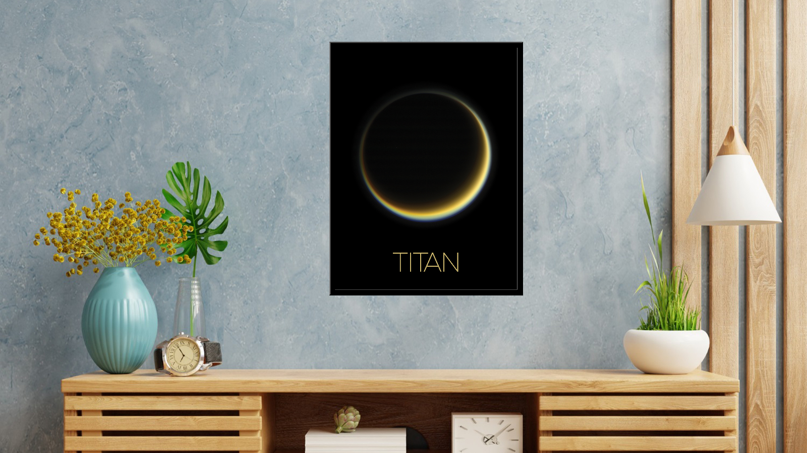 Titan's night side