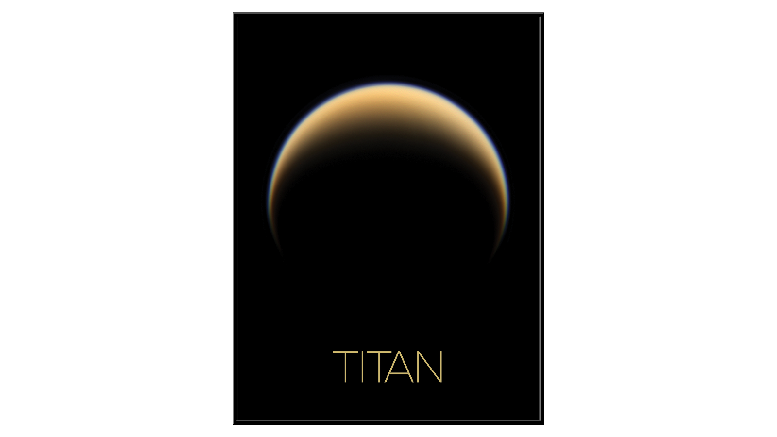 Północny biegun Tytana