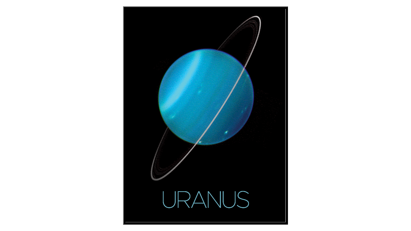 Uran - pierścienie 