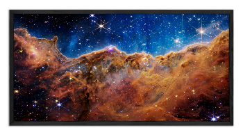 Kosmiczny klif w Mgławica Carina