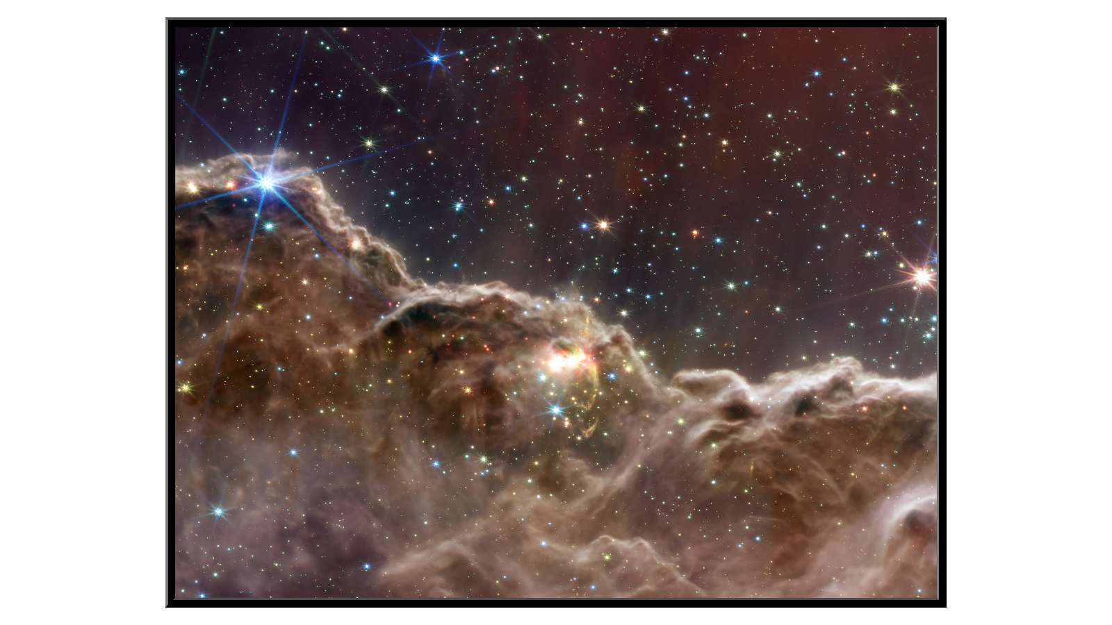 Cosmic Cliffs in the Carina Nebula - 2