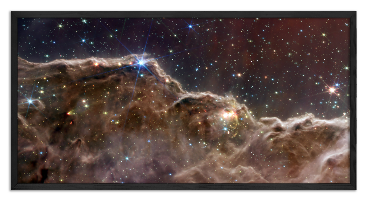 Cosmic Cliffs in the Carina Nebula - 2