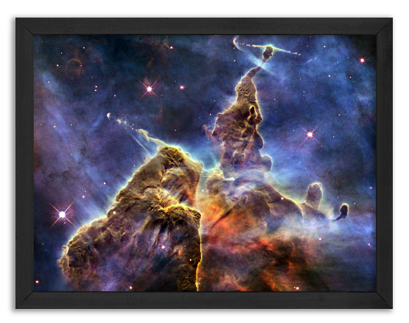 Peak in the Carina Nebula