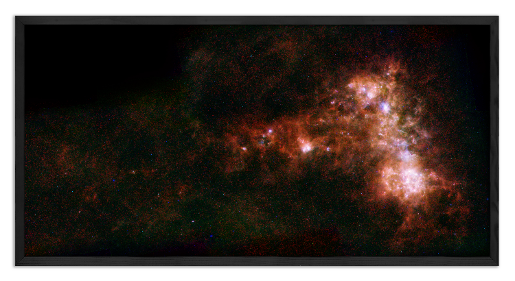 Galaxy in the Small Magellanic Cloud