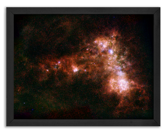 Galaxy in the Small Magellanic Cloud