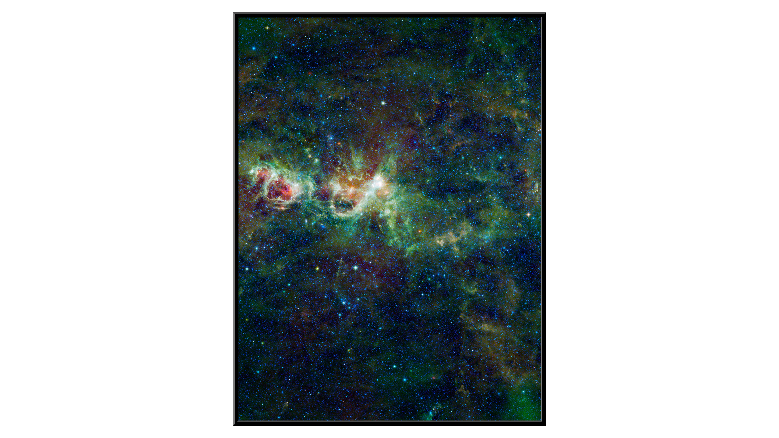 Milky Way - green - 1 of 4