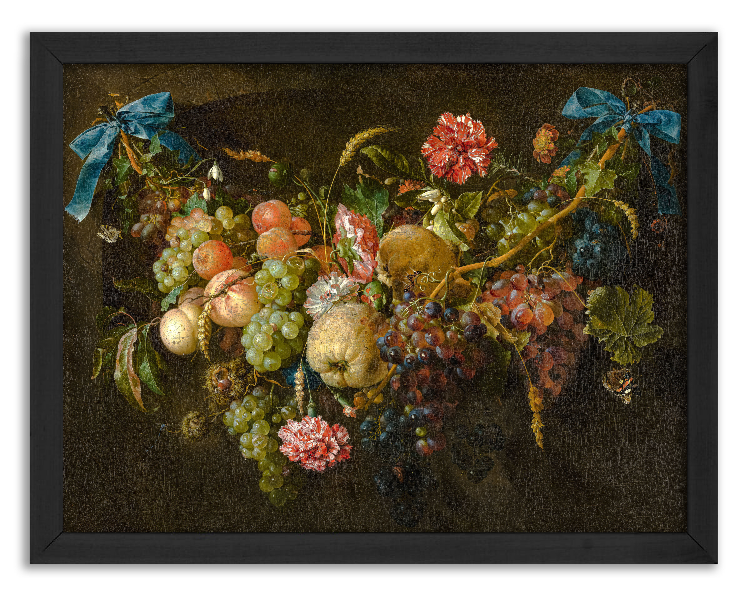 Bukiet z owocami i kwiatami - Jan Davidszoon de Heem