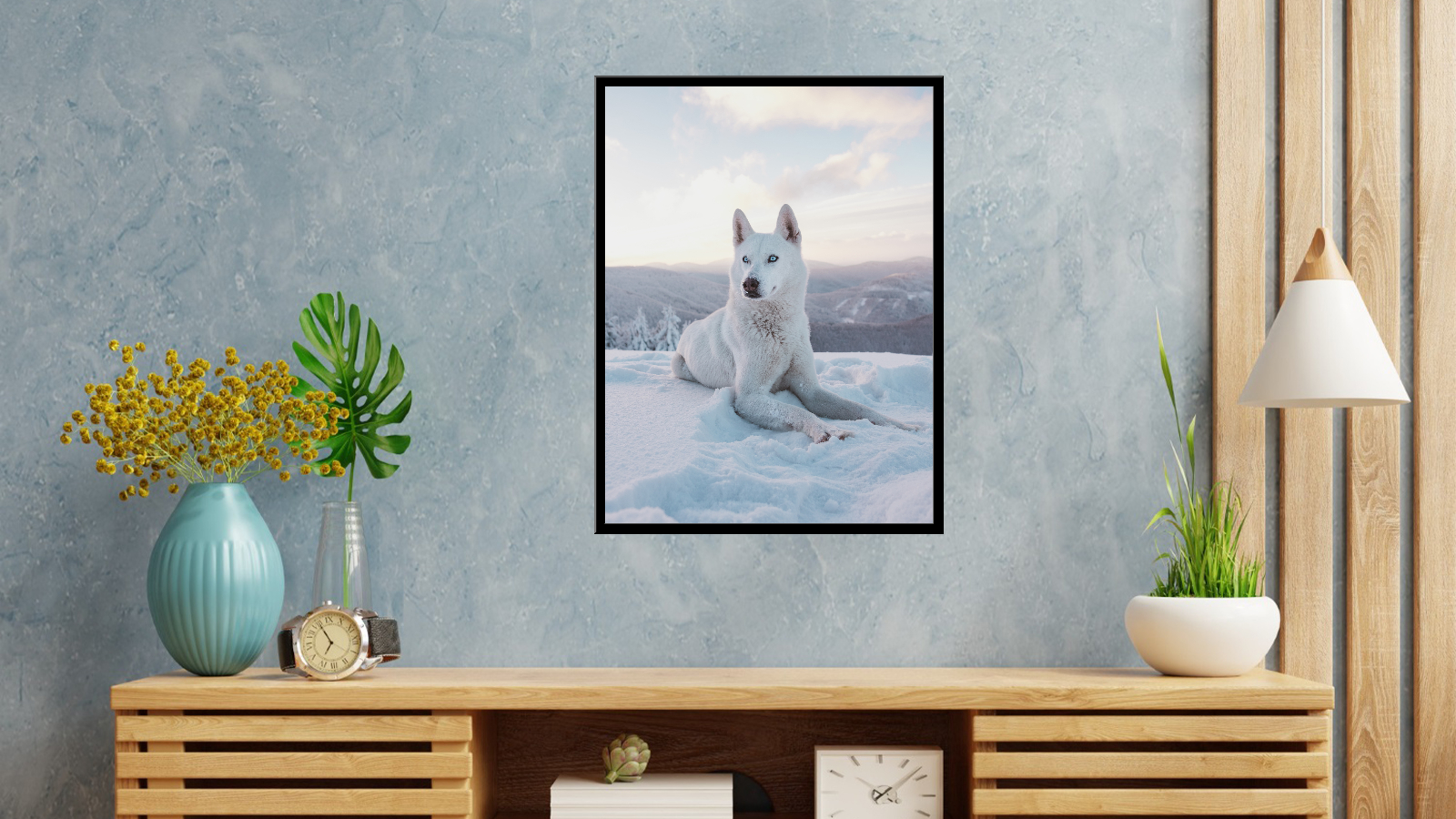 Snow-White Dog